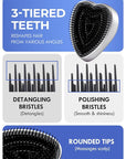 ReFa Heart Brush SILVER | Heart