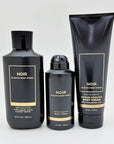 Bath & Body Works - Noir for Men 3-in-1 Hair, Face & Body Wash, Body Spray and Hydration Cream (2021)