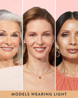 LAURA GELLER NEW YORK Baked Balance-N-Glow Illuminating Foundation - Light - Buildable Sheer to Light Coverage - Satin Finish