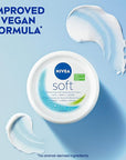 NIVEA Soft Moisturizing Creme 6.8 Ounce (Pack of 4)