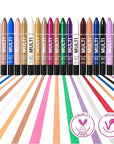wet n wild Color Icon Cream Eyeliner Eyeshadow Multi-Stick, Moisturizing, Nourishing Velvety Cream-to-Powder Buildable & Blendable Formula, Cruelty-Free & Vegan - Poppy-lar