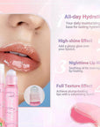 Hydrating Roll On Lip Oil, 6 Pcs Lip Glow Oil Plumpimg Lip Balm Long Lasting Non Sticky Lip Gloss Transparent Colorless Moisturizing Lip Lotion