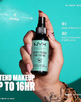 NYX PROFESSIONAL MAKEUP Makeup Setting Spray, Dewy Finish Up Wear