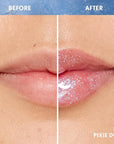 Covergirl Clean Fresh Yummy Plumper Lip Gloss, 820 Pixie Dust, Plumper, Shiny, Vegan Formula, Easy to Apply, Minty Flavor, 0.33oz