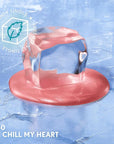 Covergirl Clean Fresh Yummy Plumper Lip Gloss, 840 Be Chill My Heart, Shiny, Vegan Formula, Easy to Apply, Minty Flavor, 0.33oz