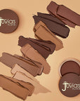 Juvia's Place Bronzed Cream Bronzer - Sunkissed - Smooth Cream Bronzer Pot for Sun-Kissed Glow & Warmth, Buildable & Blendable Makeup Contour with Long-Lasting Matte Shimmer Finish, Highly Pigmented