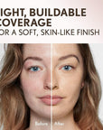 Covergirl Clean Invisible Concealer, Lightweight, Hydrating, Vegan Formula, Porcelain 101, 0.23oz