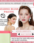 Blush Cream for Cheeks,Face Matte Contour Blush Makeup,Buildable Shimmer Facial Cheek Blusher Shades,Blendable Cosmetic Makeup Blush 03