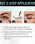 Ardell Strong Hold Lash Glue, Black - Professional Waterproof Lash Adhesive for Strip Lashes with Precision Brush, Fast-Drying 24-Hour Lift-Proof Formula, 2-Pack