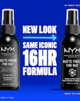 NYX PROFESSIONAL MAKEUP Makeup Setting Spray, Matte Finish Up Wear