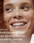 Supergoop! (Re) setting 100% Mineral Powder, Medium - 0.15 oz - Makeup Setting Powder + Broad Spectrum SPF 35 PA+++ Sunscreen - With Ceramides, Olive Glycerides & Coated Silica Spheres