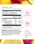 Supergut GLP1 Daily Support - Raspberry Lemon - High Fiber GLP-1 Supplement Powder for Women & Men - Sugar-Free Drink Mix for Gut Health & Digestive Support (18 Servings)