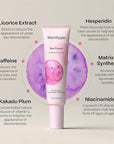 Mad Hippie Eye Cream - Anti-Aging Under Eye Cream for Dark Circles and Puffiness with Niacinamide, Peptides, Kakadu Plum & Licorice, Eye Treatment with Skin-Brightening Vitamin C, 0.5 Oz
