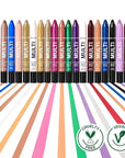 wet n wild Color Icon Cream Eyeliner Eyeshadow Multi-Stick, Moisturizing, Nourishing Velvety Cream-to-Powder Buildable & Blendable Formula, Cruelty-Free & Vegan - Green