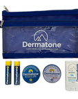 Dermatone Outdoor Protection Gift Pack | Contains 4 of our Sunscreen, Skin Protection Products | Classic Tin, Z-Cote, Mineral Sunscreen Stick & 2 Medicated Lip Balms