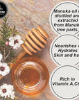 Naturevibe Botanicals Manuka Oil 32 Ounces | 100% Pure and Natural | Great for Skin Care and Hair Care