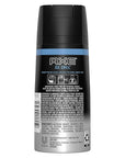 Axe Deodorant Body Spray - Ice Chill - Frozen Lemon & Eucalyptus - Net Wt. 4 OZ (113 g) Per Can - Pack of 2 Cans