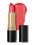 Revlon Super Lustrous Lipstick, Creamy Formula For Soft, Fuller-Looking Lips, Moisturized Feel, 425 Softsilver Red, 0.15 oz