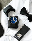 Mercedes-Benz Sign Giftset - Mens Cologne Set - Shower Gel Body Wash and Perfume for Men - Cologne for Men - Pear, Cedar, Oakmoss Fragrances - 3 Pc