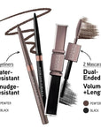 Physicians Formula Shimmer Strips Custom Eye Enhancing Kit with Eyeshadow, Eyeliner & Mascara, Nude