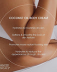 Advanced Clinicals Unscented Retinol Body Lotion & Face Moisturizer + Coconut Oil Body Cream For Women & Men | 2PC Skincare Set Helps Reduce Appearance Of Crepey Skin + Irritated Dry Skin, 2pc Set