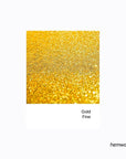 Hemway Eco Friendly Biodegradable Glitter 100g / 3.5oz Bio Cosmetic Safe Sparkle Vegan for Face, Eyeshadow, Body, Hair, Nail and Festival Makeup, Craft - Fine (1/64" 0.015" 0.4mm) - Gold