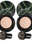 2PCS Mushroom Head Air Cushion CC Cream BB