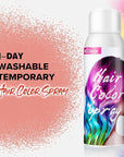 ONE-TIME USE Red Temporary Hair
