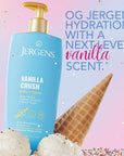 Jergens Shea Fusion Vanilla Crush Body Lotion, Moisturizer with Shea Butter & Vitamin E, 14 Fl Oz
