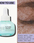 Pacifica Future Youth Time Shift Eye Serum – Peptide Eye Serum for Fine Lines & Dark Circles, Lifting & Firming Under Eye Treatment w/Flora + Peptide-11, Unscented Hydrating Gel for All Skin Types