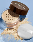 COVERGIRL Clean Invisible Loose Powder - Loose Powder, of 2) 20g