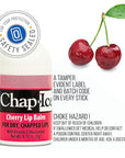 Chap-Ice® | Premium and Traditional Lip Balm for Chapped, Dry, or Windburned Lips | Pocket Size Display with Assorted Flavors - Cherry, Citrus Orange, Kiwi Lime - 50 Mini Sticks (0.10oz/3g)