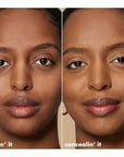 e.l.f. Hydrating Camo Concealer, Covers Blemishes & Under-Eye Circles, Full-Coverage & Delivers A Satin Finish, Vegan & Cruelty-Free, Tan Walnut