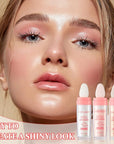 3PCS Polvo De Hadas Highlighter Glitter Stick Body