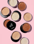 e.l.f. Halo Glow Setting Powder, Smooths The Look Cruelty-Free, Deep