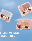 COVERGIRL - Eye Enhancers 4-Kit Eyeshadow, silky, sheer formula, double ended applicator, 100% Cruelty-free