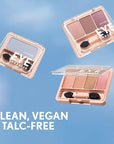 COVERGIRL - Eye Enhancers 4-Kit Eyeshadow, silky, sheer formula, double ended applicator, 100% Cruelty-free