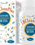 31-in-ONE Detox and Liver Cleanser, Fast Detox, Full Body Detox, Toxins Cleaner for Liver, Kidney, Natural Herbal Formula, Support Immune & Mood, Made in USA, 60 Capsules
