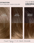 Clairol ColorStrong Permanent Zero Ammonia Hair Dye, 7.0 Dark Blonde - Saint-Tropez Hair Color, Pack of 1