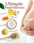 Organic Belly Balm - Natural, Made