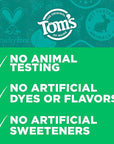 Tom's of Maine Wicked Fresh! Natural Fluoride Anticavity Toothpaste, Cool Peppermint, 3 Pack, 4.0oz