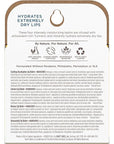 Burt's Bees 100% Natural Origin Rescue Lip Balm, Cooling Eucalyptus, Lemon, Honey, Unscented, 4 Tubes, Pack May Vary