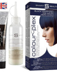 Blue Black Hair Dye Permanent with Anti-Breakage Plex Hair Care, Vegan Hair Dye & Cruelty-Free, 100% Grey Coverage, Midnight Blue, For All Hair Types. Smart Beauty