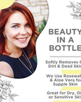 Refreshing Toner for Face with Rose Water and Organic Aloe for True Moisturization, Gentle Pore Cleaner & Pore Minimizer for Face, Hydrating Toner, Cruelty Free, Paraben Free, Skincare 4.0 Fl Oz