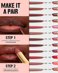 Revlon Colorstay Lip Liner with Built-In Sharpener, Valentine's Day Makeup Gifts for Women, Longwear Rich Colors, Smooth Application, 655 Rose, 0.01 oz