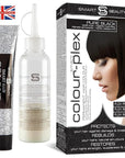 Pure Black Hair Dye Permanent with Anti-Breakage Plex Hair Care, Vegan Hair Dye & Cruelty-Free, 100% Gray Coverage, Natural Black Hair Color, For All Hair Types. Smart Beauty