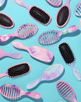 Wet Brush Speed Dry Hair Brush - Watermark (Color Wash) - Vented Design and Ultra Soft HeatFlex Bristles Are Blow Dry Safe With Ergonomic Handle Manages Tangle and Uncontrollable Hair - Pain-Free