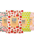 Beauty Concepts Facial Wipe Set - Packs of Face Wipes, Makeup Removing Wipes, Mint, Vitamin C, Strawberry, and Rose