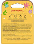 Burt's Bees Christmas Gifts - Garden Party Lip Balm Set for Stocking Stuffers, With Responsibly Sourced Beeswax, Natural Origin Lip Treatment, 4 Tubes, 0.15 oz.