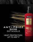 TRESemmé Expert Keratin Smooth Hair Care Set - Heat Protection Spray, Shine Serum with Marula Oil, and Thermal Leave-in Spray, Anti-Frizz Products (3 Piece Set)